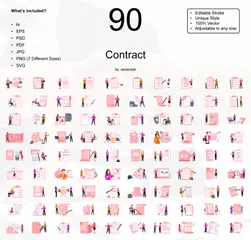 Contract Illustration Pack