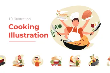 Cooking Illustration Pack