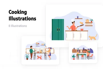 Cooking Illustration Pack