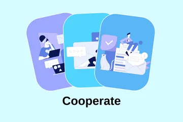 Cooperate Illustration Pack