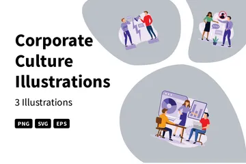 Corporate Culture Illustration Pack