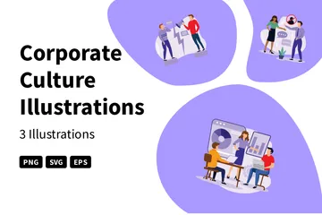 Corporate Culture Illustration Pack
