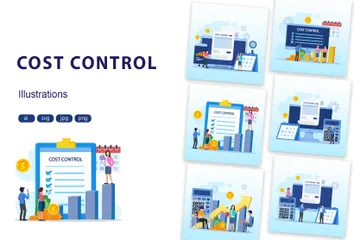 Cost Control Illustration Pack