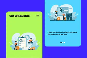 Cost Optimisation Illustration Pack