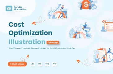 Cost Optimization Illustration Pack