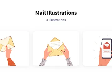 Mail Pack d'Illustrations