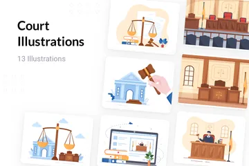 Court Illustration Pack