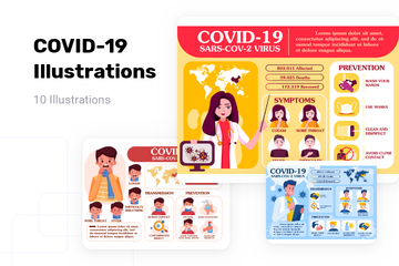 COVID-19 Illustration Pack