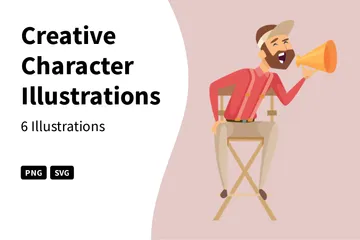 Creative Character Illustration Pack