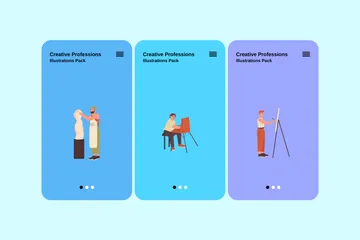 Creative Professions Illustration Pack