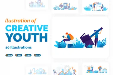 Creative Youth Illustration Pack