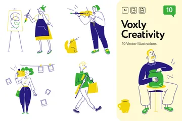 Creativity Illustration Pack