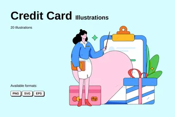 Credit Card Illustration Pack