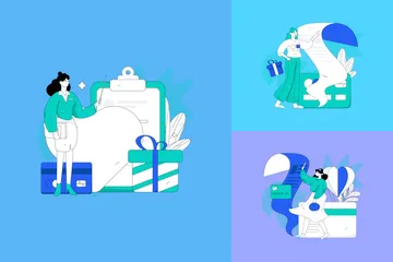 Credit Card Illustration Pack