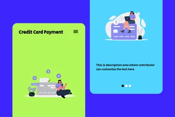 Credit Card Payment Illustration Pack