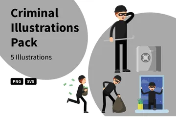 Criminal Illustration Pack
