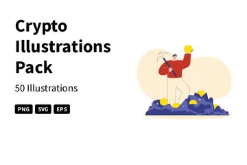 Crypto Pack d'Illustrations