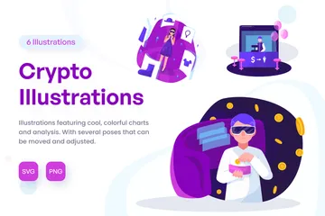 Crypto Illustration Pack