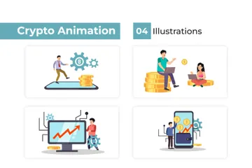 Crypto Illustration Pack