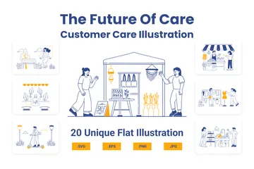 Customer Care Illustration Pack