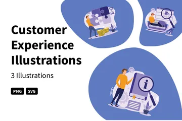 Customer Experience Illustration Pack