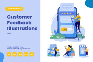 Customer Feedback Vol. 3 Illustration Pack