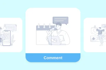 Customer Feedback Illustration Pack