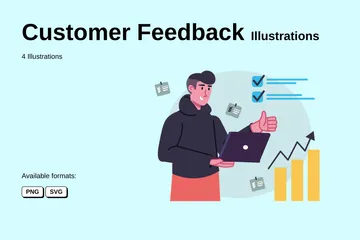 Customer Feedback Illustration Pack