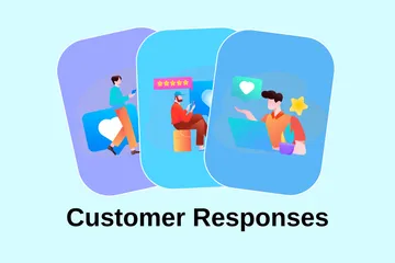 Customer Responses Illustration Pack