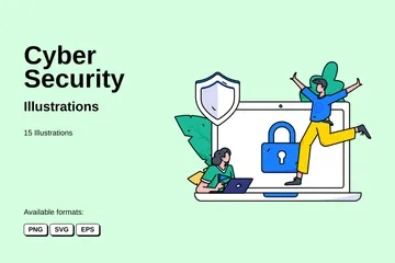 Cyber Security Illustration Pack