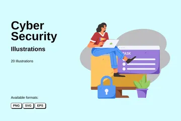 Cyber Security Illustration Pack