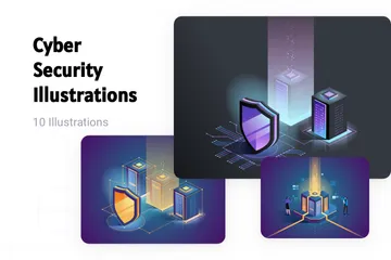 Cyber Security Illustration Pack