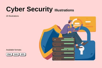 Cyber Security Illustration Pack