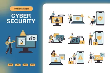 Cyber Security Illustration Pack