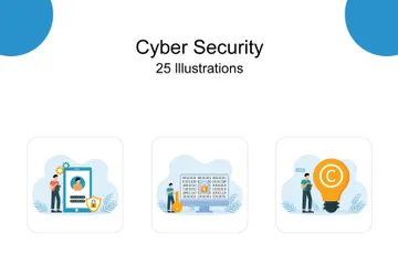 Cyber Security Illustration Pack