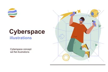 Cyberespace Pack d'Illustrations