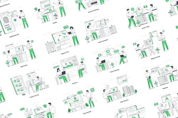 Cybersecurity Illustration Pack