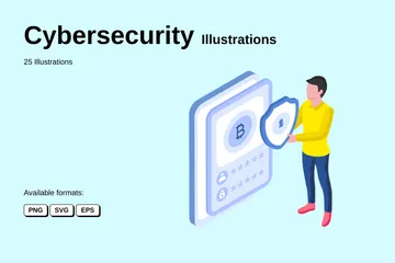 Cybersecurity Illustration Pack