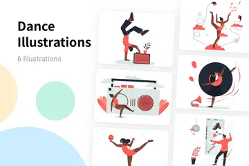 Dance Illustration Pack