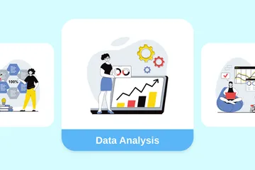 Data Analysis Illustration Pack