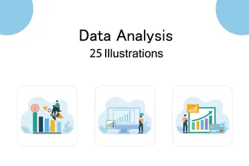 Data Analysis Illustration Pack