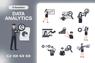 Data Analytics Illustration Pack