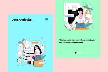 Data Analytics Illustration Pack