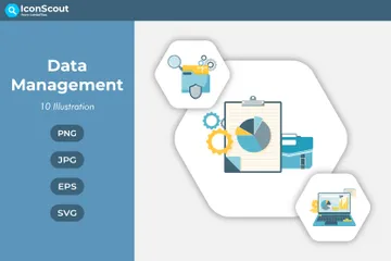 Data Management Illustration Pack