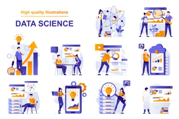 Data Science Illustration Pack