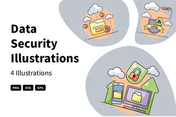 Data Security Illustration Pack