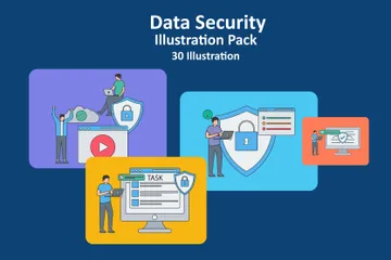 Data Security Illustration Pack