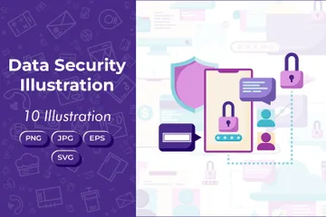 Data Security Illustration Pack