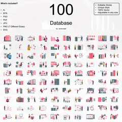 Database Illustration Pack