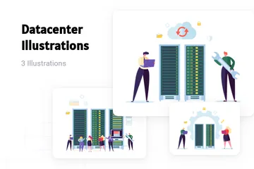 Datacenter Illustration Pack